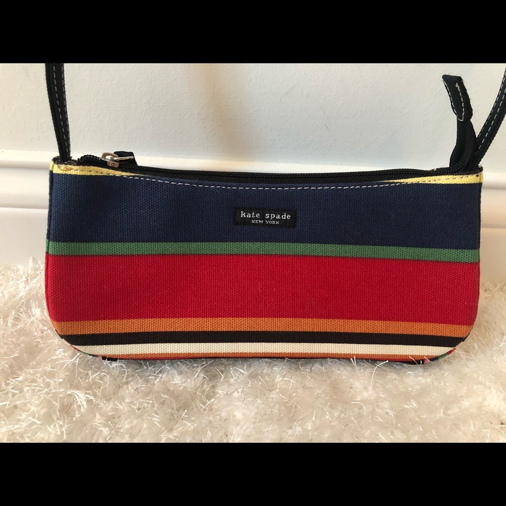Kate Spade multicolor striped purse